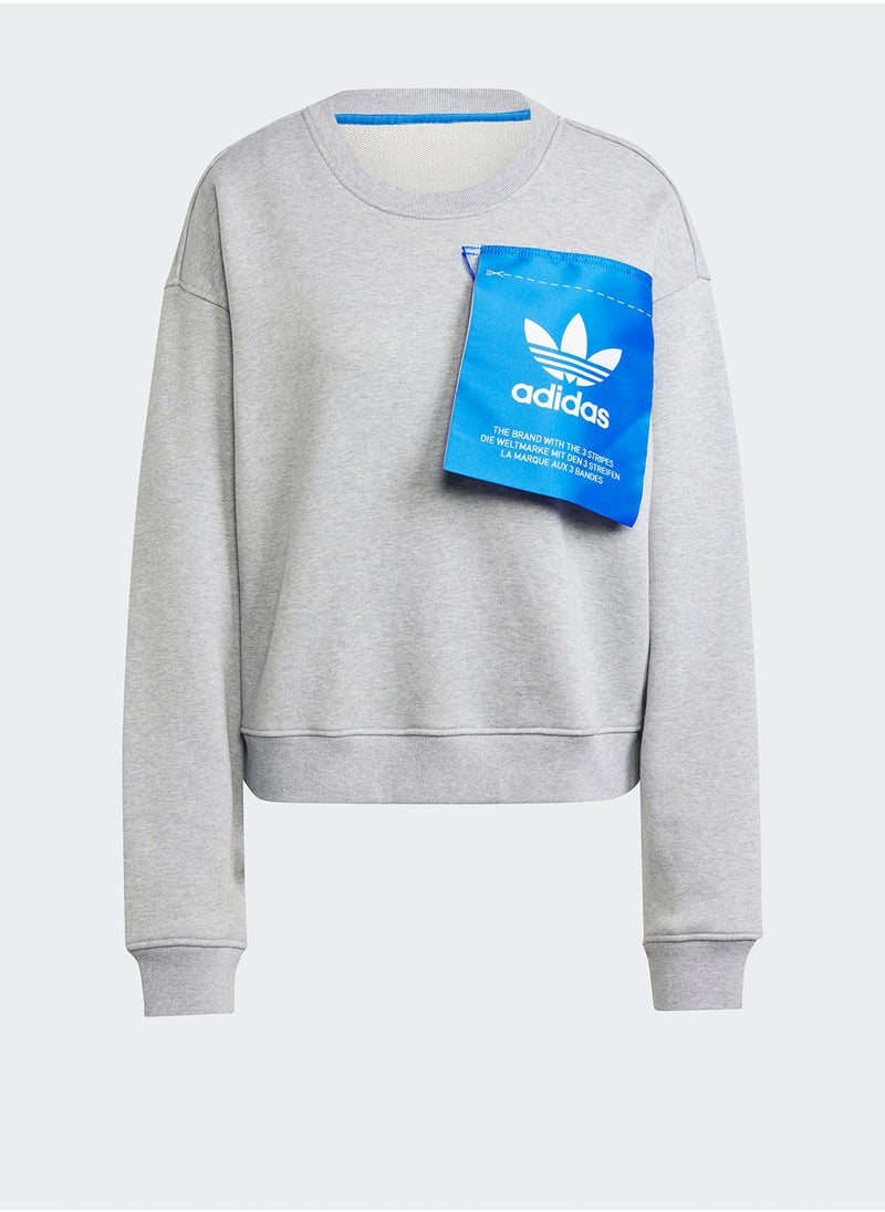 adidas Originals Ksenia Label Sweatshirt  - Image 5