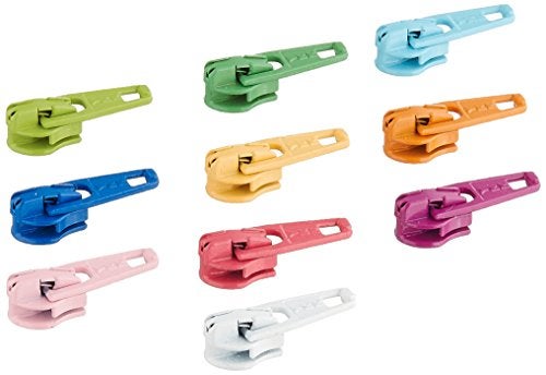 Atkinson Design YKKATK520 30 Piece Candy Colors YKK Zipper Pull Multi