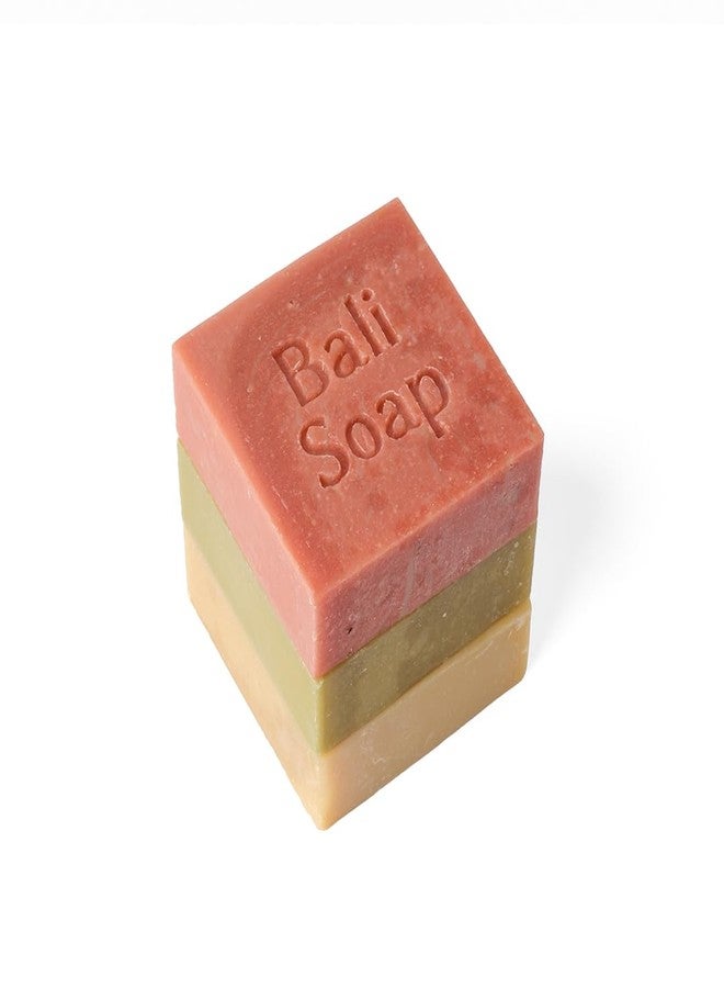 Bali Soap - Batik Collection - Natural Soap Bar for Face & Body, Vegan Handmade Plant Based, 3.5 Oz each 3 Pack - Image 4