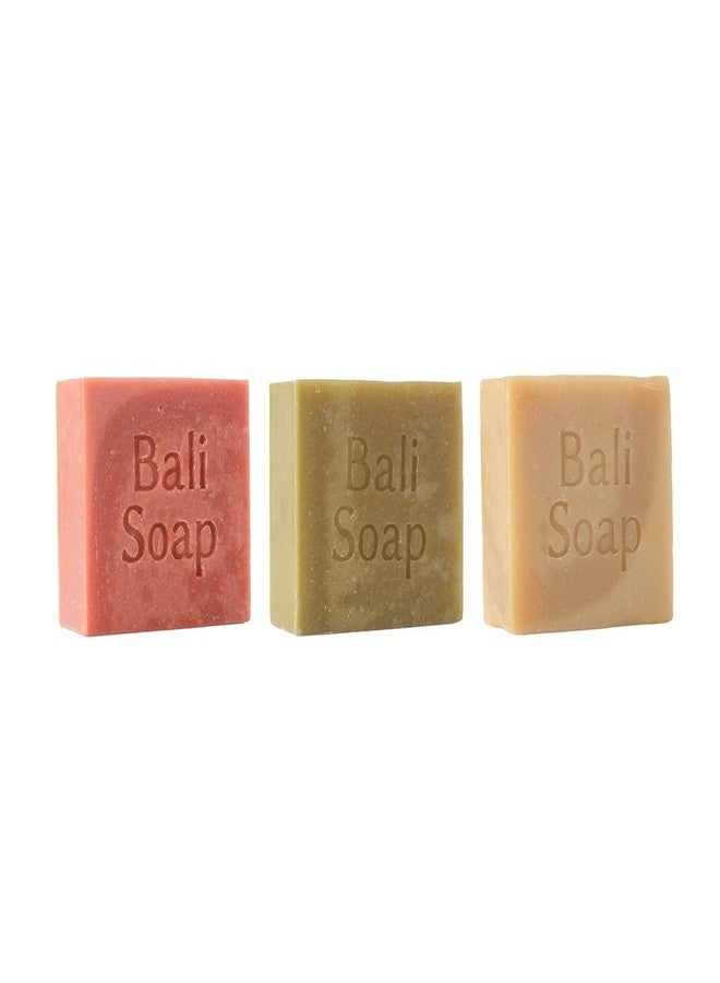 Bali Soap - Batik Collection - Natural Soap Bar for Face & Body, Vegan Handmade Plant Based, 3.5 Oz each 3 Pack - Image 3