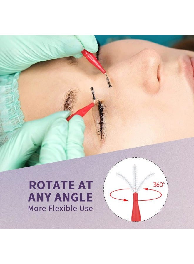 Libeauty طقم تجعيد الرموش، طقم رفع الرموش و تثبيت الحواجب الاحترافي مناسب للاستخدام المنزلي، يحافظ على تجعيد الرموش لمدة 4 أسابيع مع وسادة رفع رموش على شكل 'C'  - Image 4