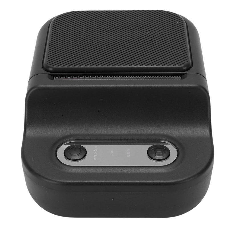 Portable Thermal Label Printer Bluetooth App Phone Photos Multiple Templates Black - Image 5