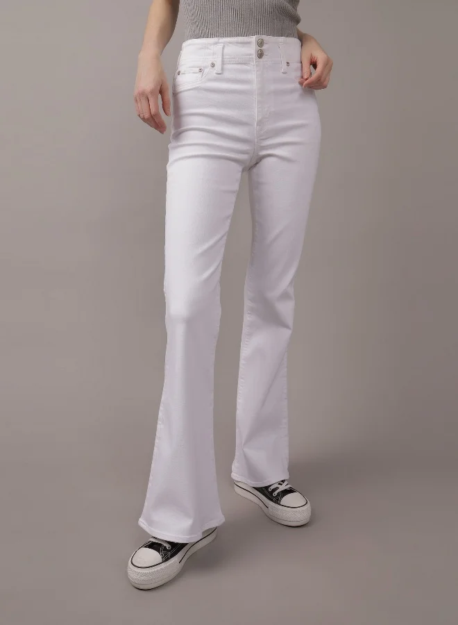 American Eagle AE Next Level Super High-Waisted Flare Jean