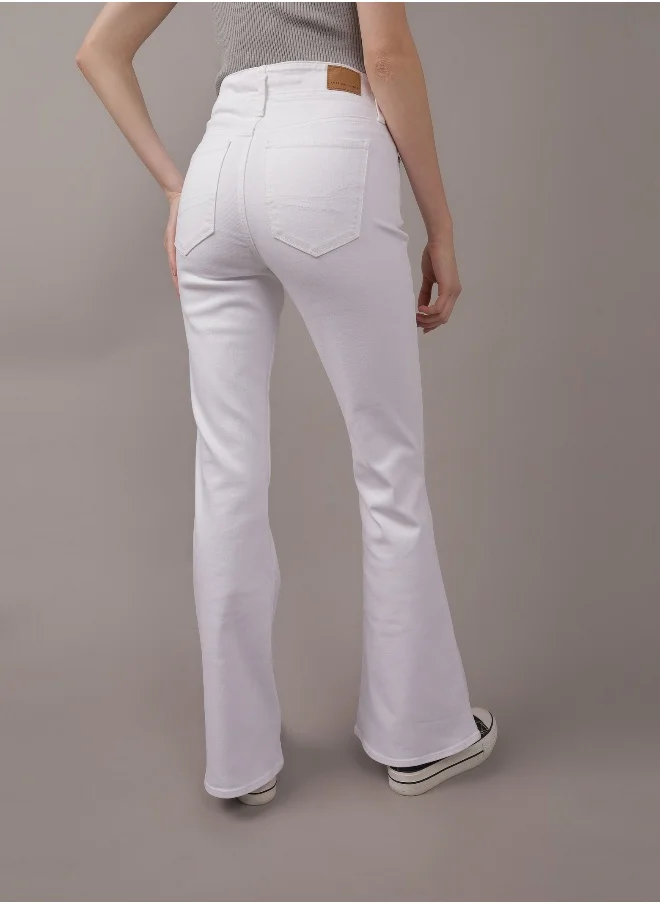 American Eagle AE Next Level Super High-Waisted Flare Jean