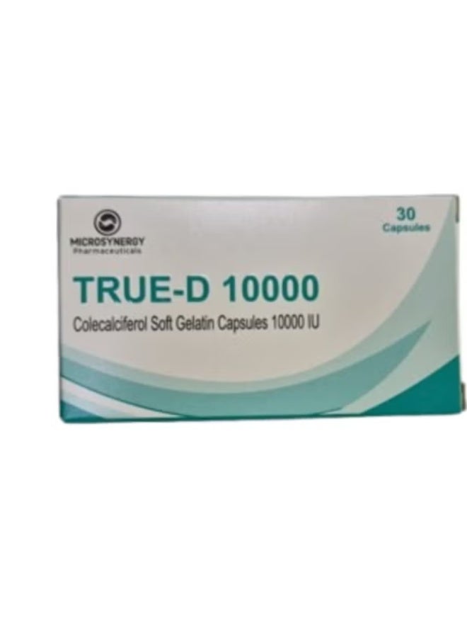 Generic True-D 10000 IU Capsule 30’S