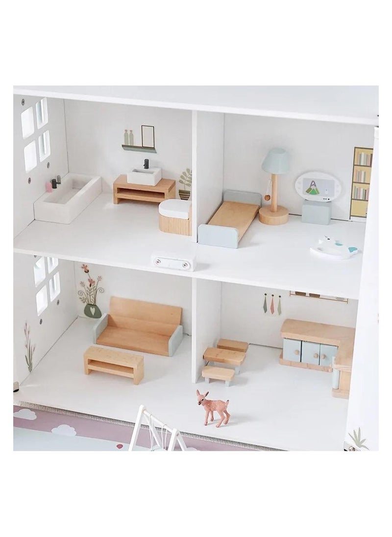 Pikkaboo Pikkaboo Woody Buddy Doll House  - Image 5