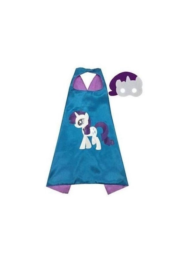 NIBEMINENT Double Sided Rarity Costume With Mask And Cape