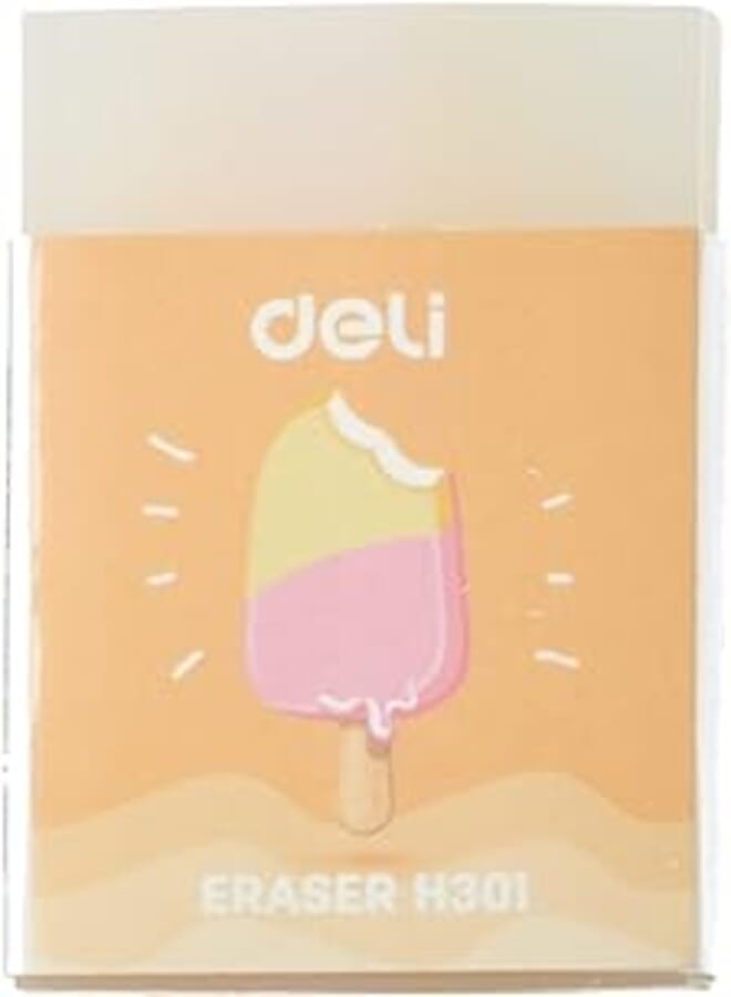 Deli school supplies school eraser h301 - assorted