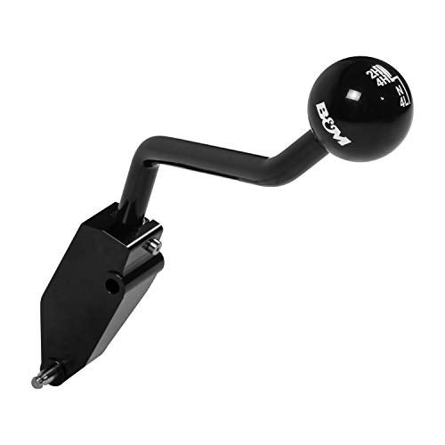 B M B&M Racing 07-18 Wrangler, Extended Transfer Case Handle, Black - Image 3