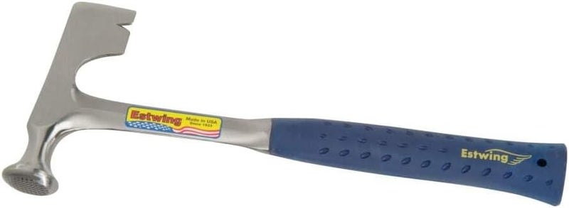 Shingler's Hammer w/Replaceable Gauges - 62141 shingling hatchetfull polish w/milled he