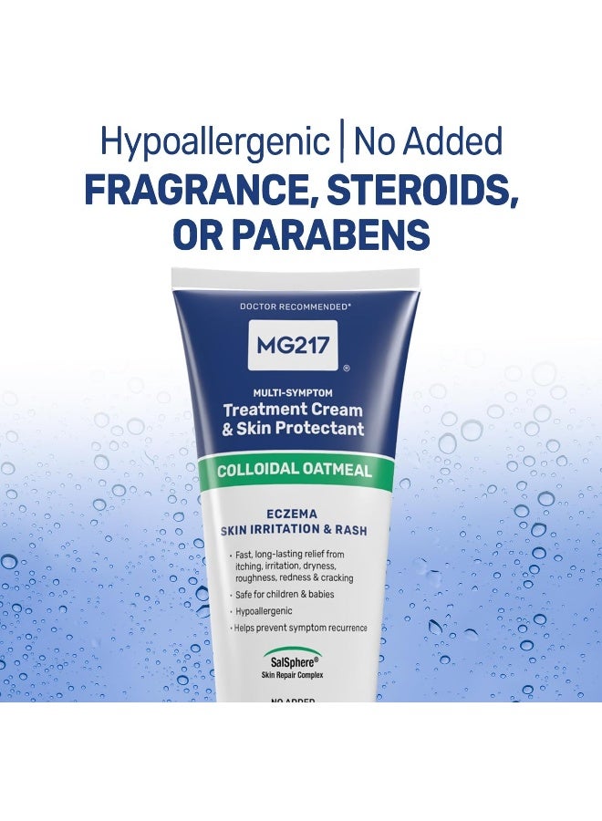 MG217 Eczema Body Cream with 2% Colloidal Oatmeal - 6 oz Tubeloidal Oatmeal - Image 4