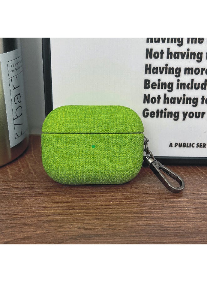 Suitable For Apple Airpodspro2 Wireless Bluetooth Headset Protective Case Pu Cloth Pattern All-inclusive Protective Case - Image 2