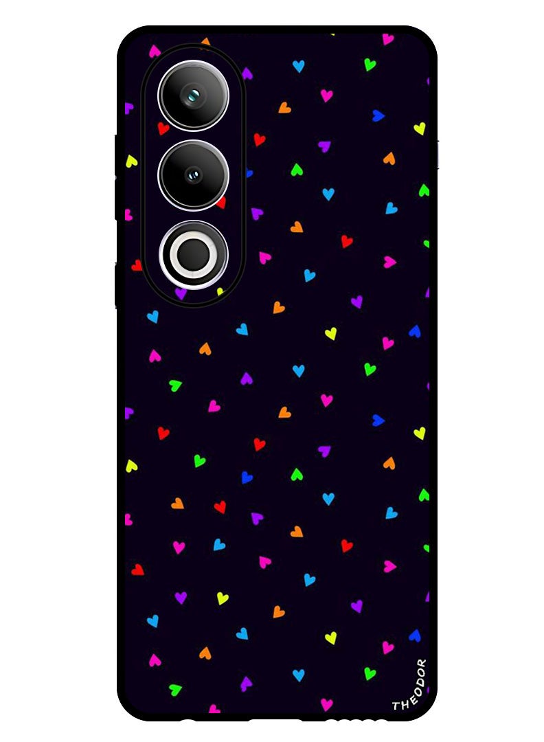 Theodor Protective Case Anti Scratch Shock Proof Bumper Cover For OnePlus Ace 3V Small Hearts (2) - Image 1