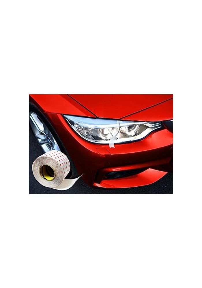3M Clear High Gloss Finish Headlight Repair Crack Sealing Vinyl Tape Roll - 2" x 48"