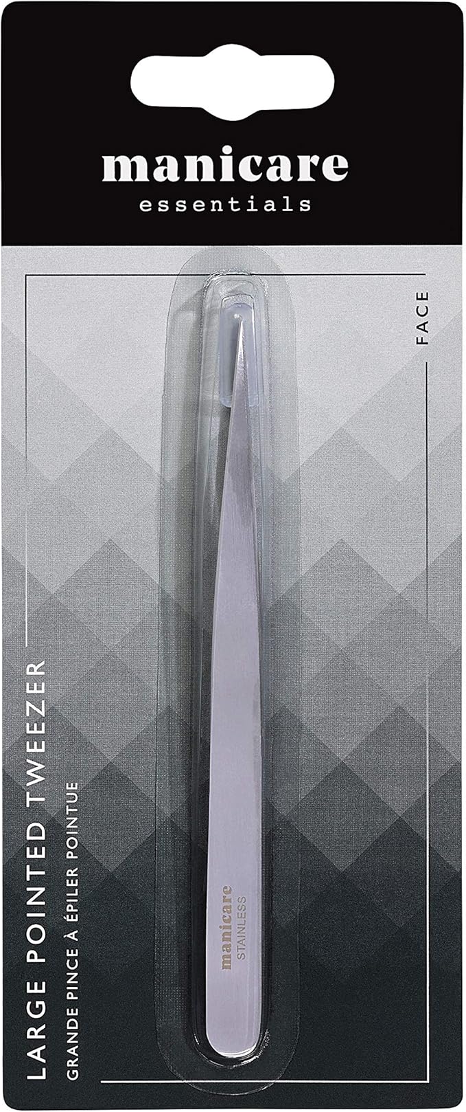 Manicare Steel Nail File Strong Double Sided Emery Board Heavy Duty Stainless Steel For Fingernails And Toenails Cuticle Pusher For Professional Salon Home or Travel Includes Storage Pouch