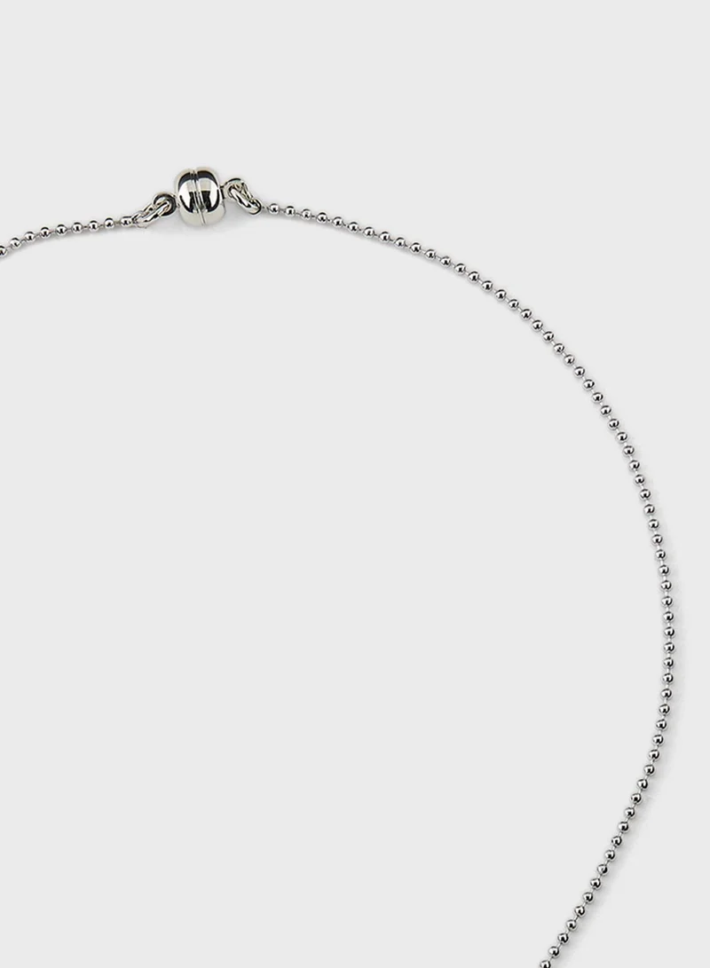 LUV AJ Ball Chain Long Necklaces
