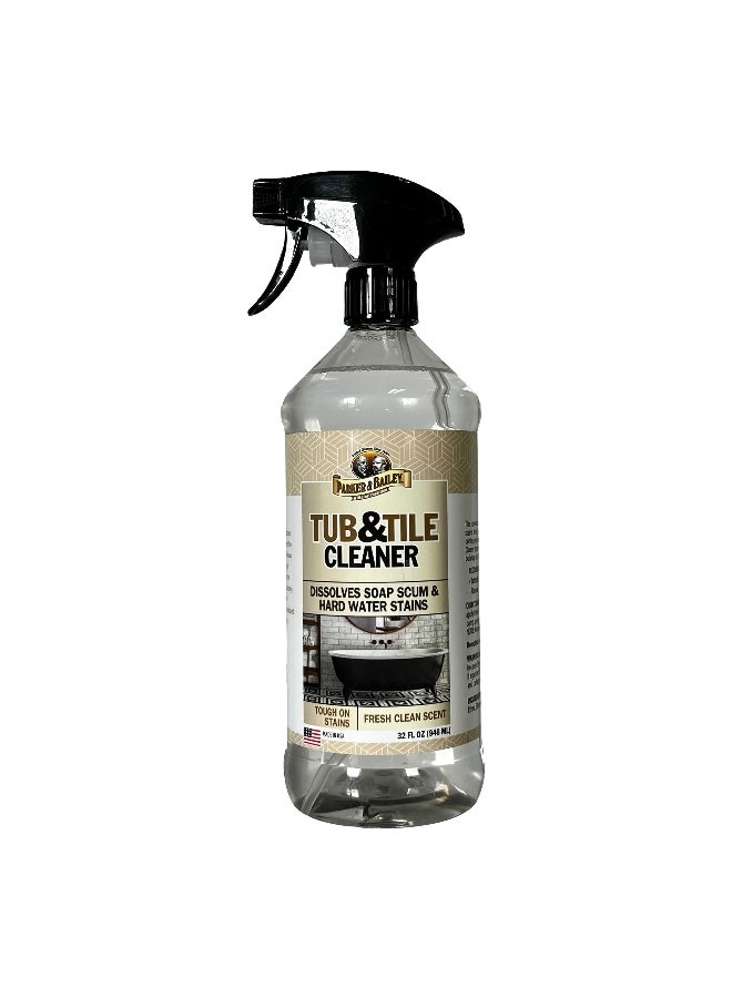 باركر آند بايلي 715331 بخاخ منظف لحوض الحمام والبلاط شفاف 32 أونصة - Image 1