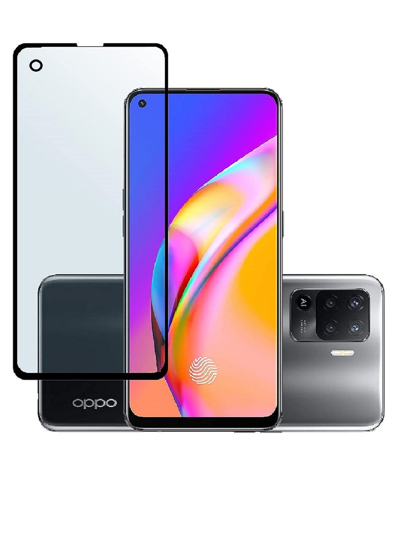 Super Tempered Glass Screen Protector 5D Designed For Oppo F19 Pro Plus Full Glue Edge to Edge Full Screen Coverage And Bubble Free - Image 1