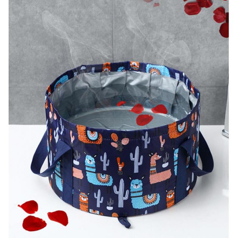 Foot Bath Tub Water Spa & Foot Massage Foot Basin for Soaking Foot Toe Nails Ankles Foldable & Portable Foot Tub - Image 4