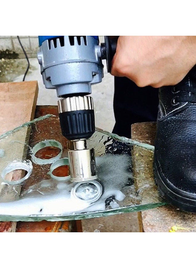 Diamond Drill Bit Set 10Pcs Hole Saw 3-18mm for Diamond Coating Carbon Steel Glass Ceramics Porcelain Tile Brick Marble  - Image 5