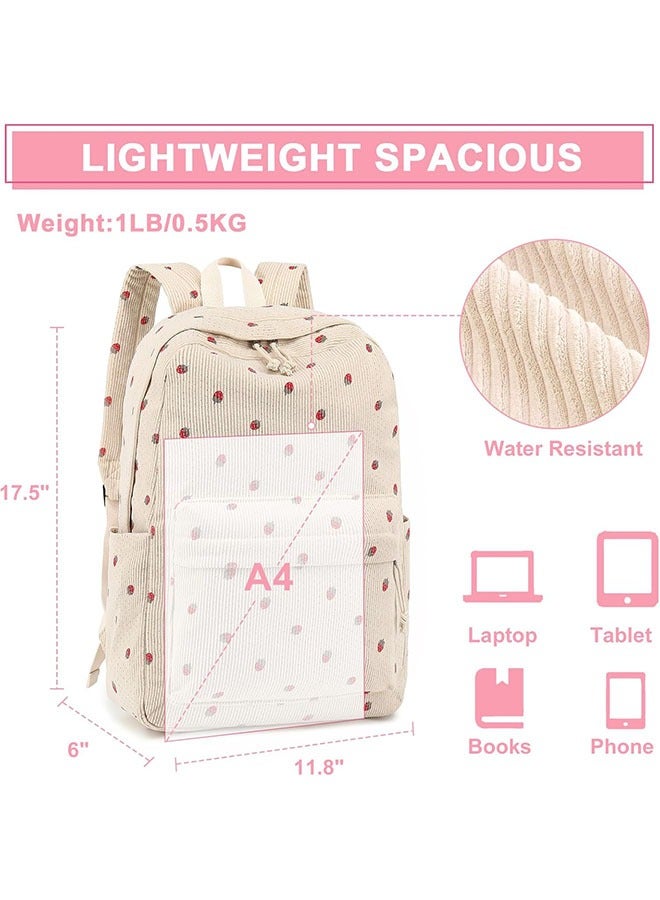 يلا جوي حقيبة مدرسية للفتيات في سن المراهقة حقيبة مدرسية ابتدائية مدرسة ثانوية سروال قصير حقيبة كمبيوتر محمول - Image 2