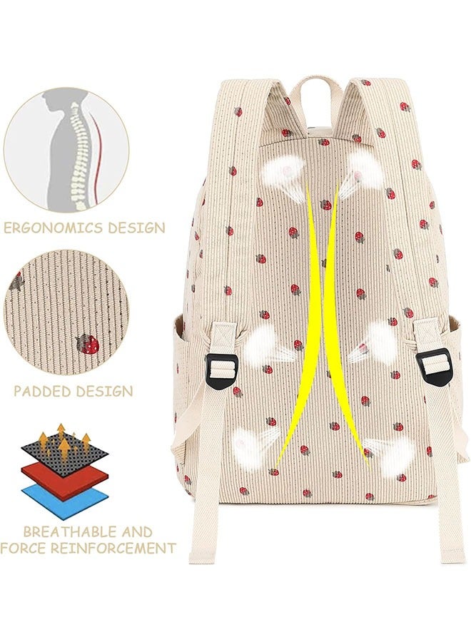 يلا جوي حقيبة مدرسية للفتيات في سن المراهقة حقيبة مدرسية ابتدائية مدرسة ثانوية سروال قصير حقيبة كمبيوتر محمول - Image 3