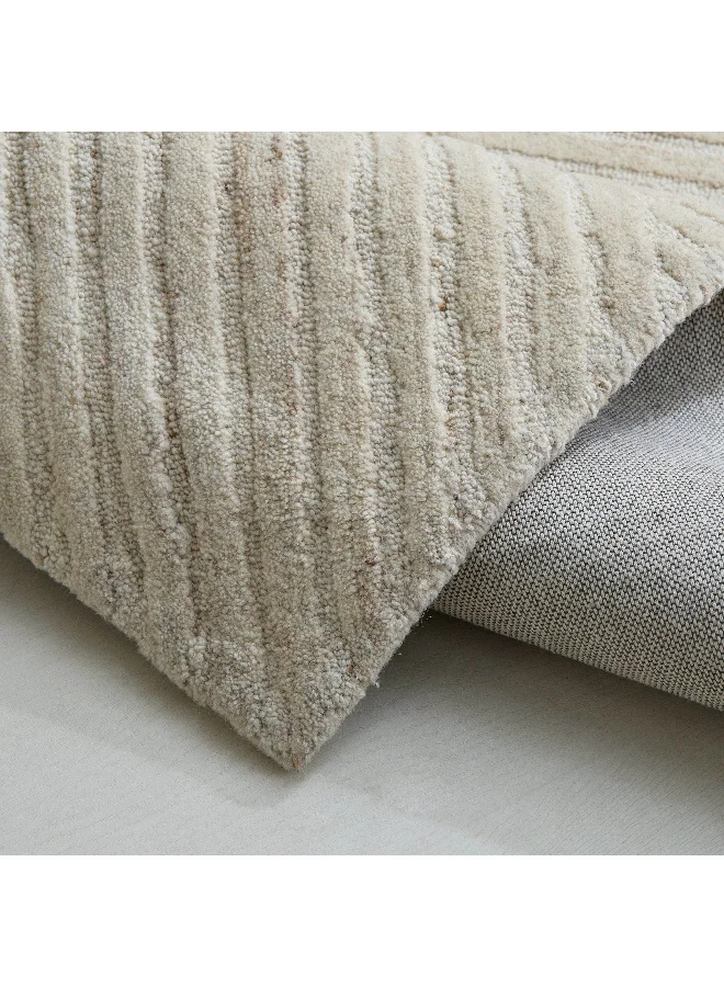 Home Box Kasbah Annie Shaped Handtufted Wool Rug - 170X170 Cm