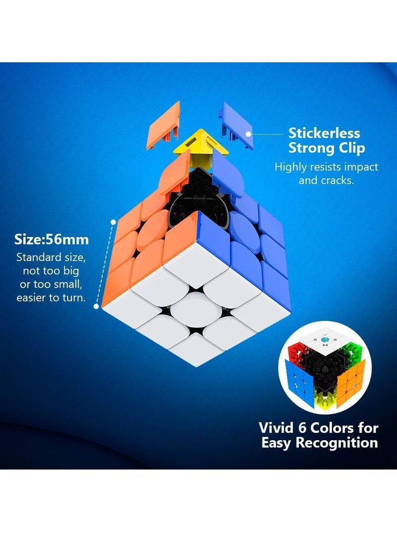 Gan 356 RS Speed Cube 3x3 Stickerless Magic Cube - Image 5