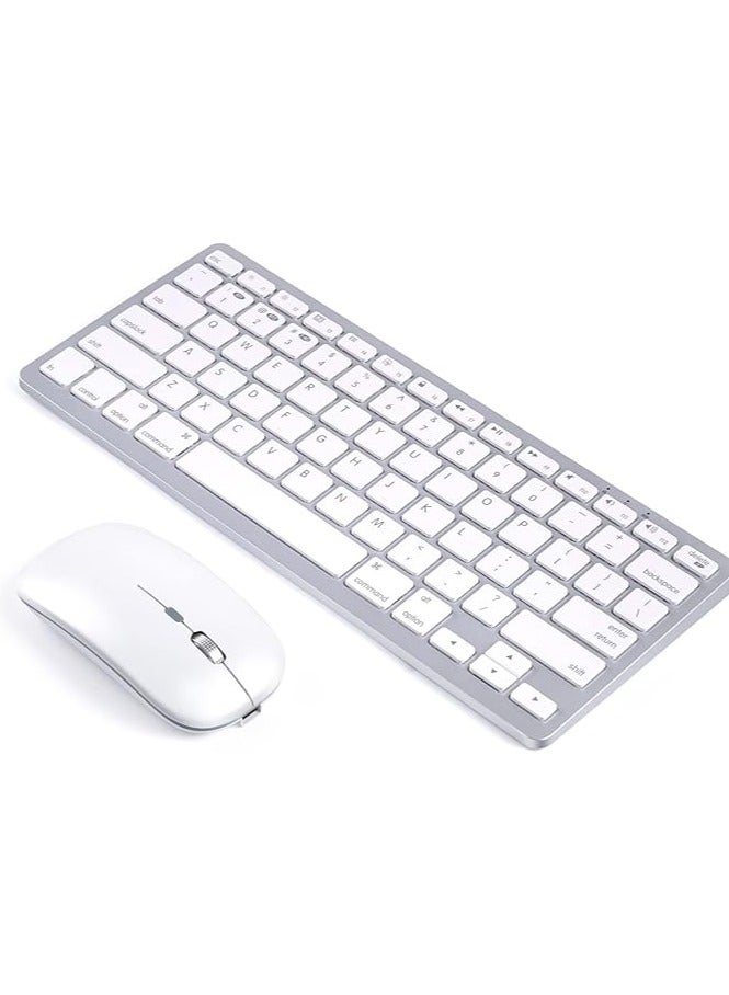 erorex Wireless Keyboard and Mouse Compatible with iMac MacBook and Windows Computer (Wireless Bluetooh) - Image 1