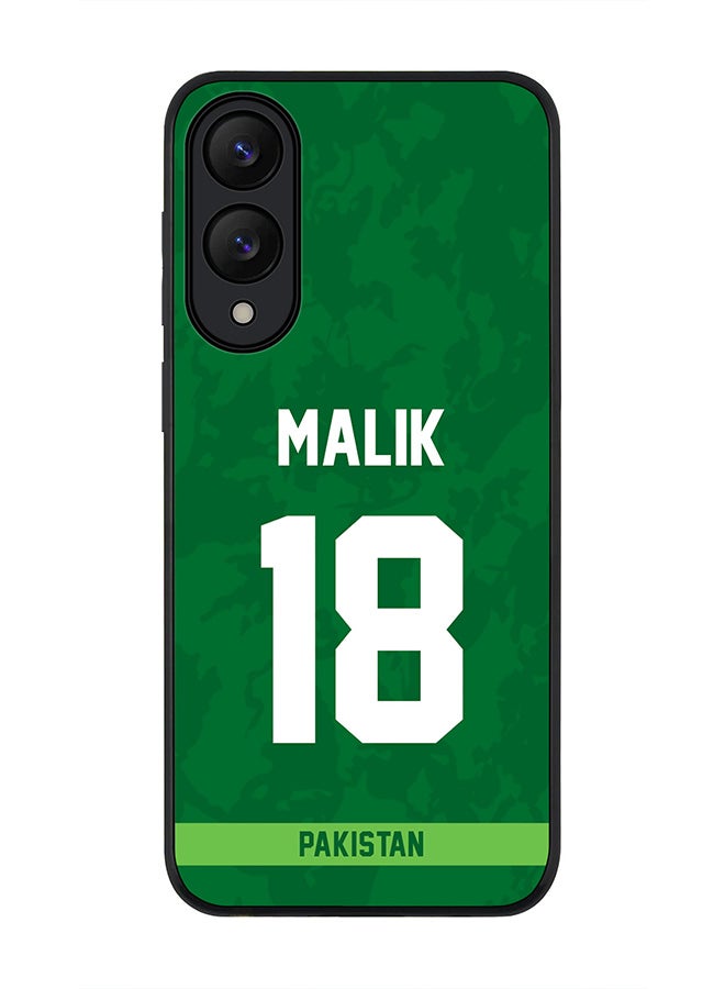 Stylizedd For Samsung Galaxy S25 Edge Case,Slim fit Camera Protection, Shockproof Thin Phone cover  - Pakistan Shoaib Malik, Jersey No 18