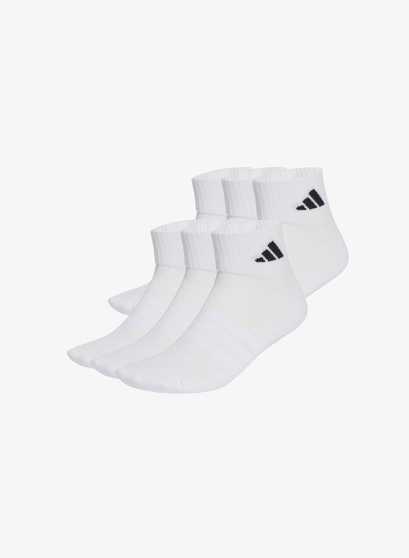 Adidas 6 Pack Cushioned Essentials Ankle Socks - Image 1