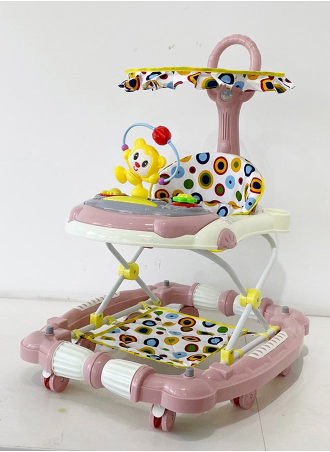 kiddoz Baby Walker -  Lotus Root Pink  - Image 2