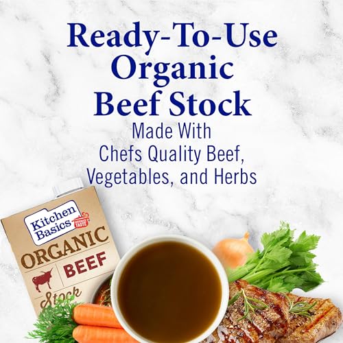 Kitchen Basics Organic Beef Stock 32 oz Carton Enrich the Flavor of Broth Pot Roast Chili and Soups Perfect for Stocking Up - Image 5