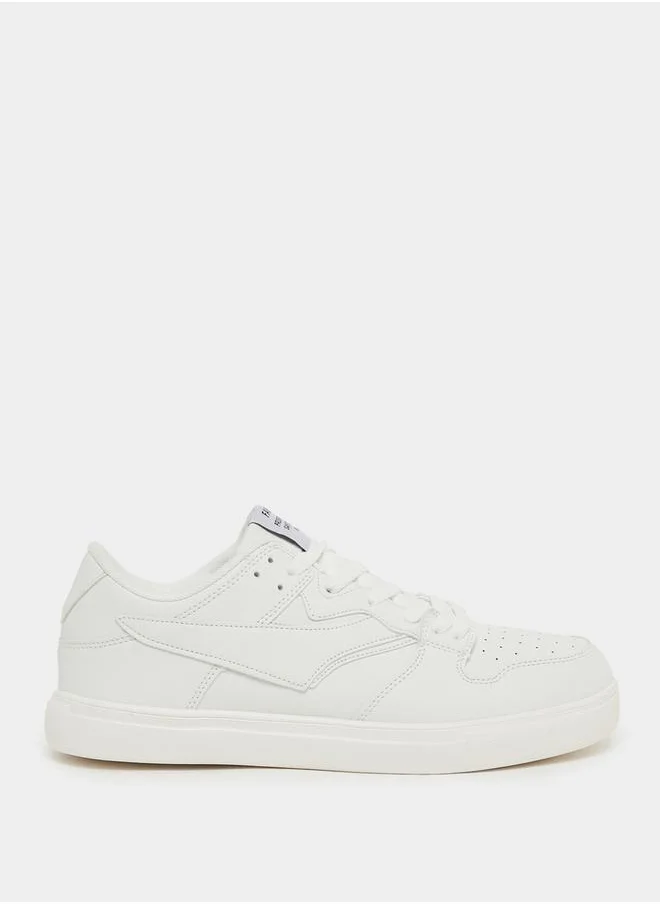 Styli Low Top Courtroom Lace Up Sneakers