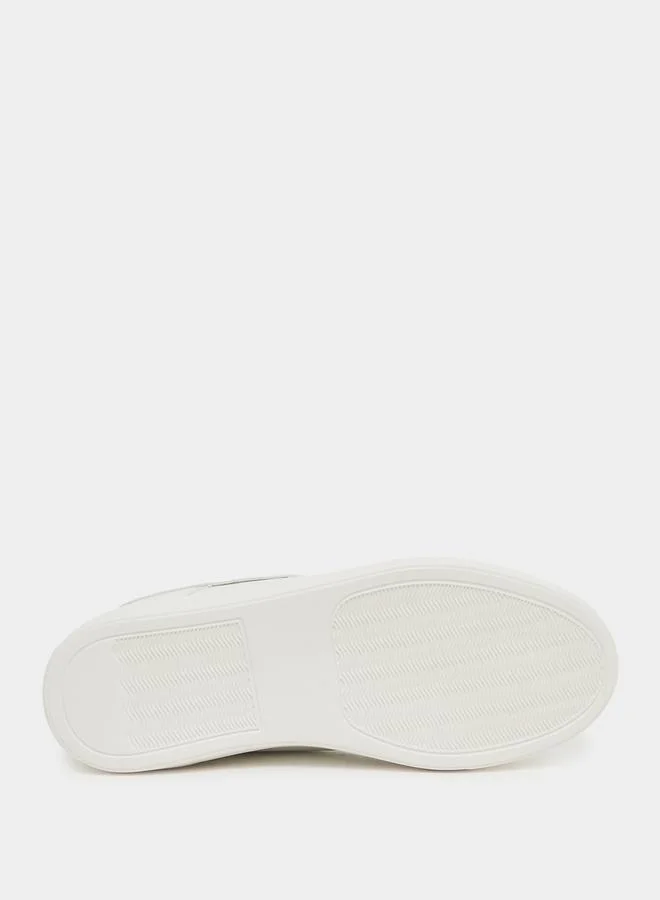 Styli Low Top Courtroom Lace Up Sneakers