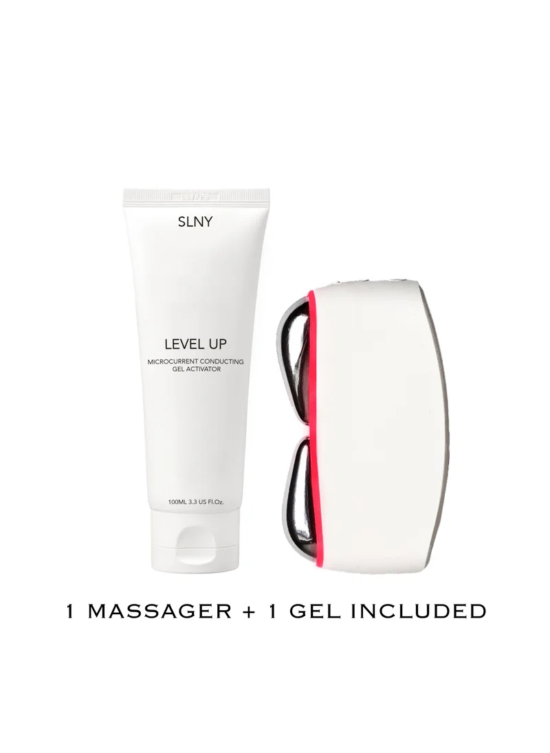 Solaris Laboratories NY Level Up Microcurrent + Red LED Face & Neck Massager