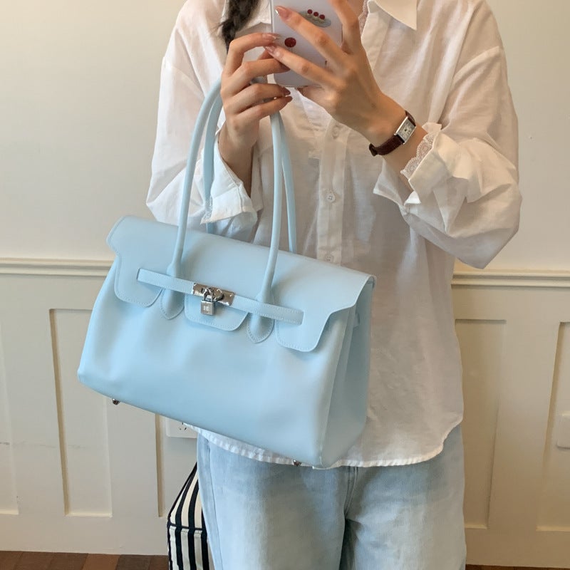 Women's Envelope Shoulder Bag, Large Capacity, Fashion Clear Jelly Bag - Image 2