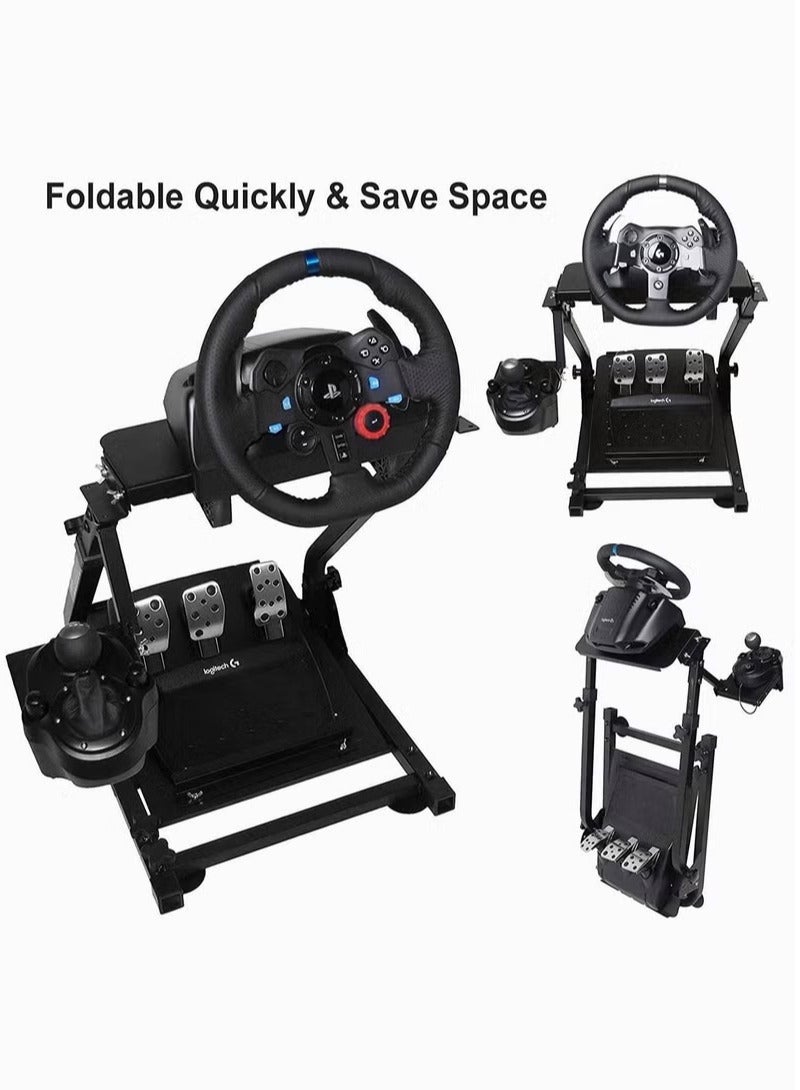 زويهاو حامل عجلة قيادة السباق لـ Logitech G920 G25 G27 G29 Thrustmaster T80 T150 TX F430 عجلة القيادة لعبة محاكاة معدات السباق - Image 3