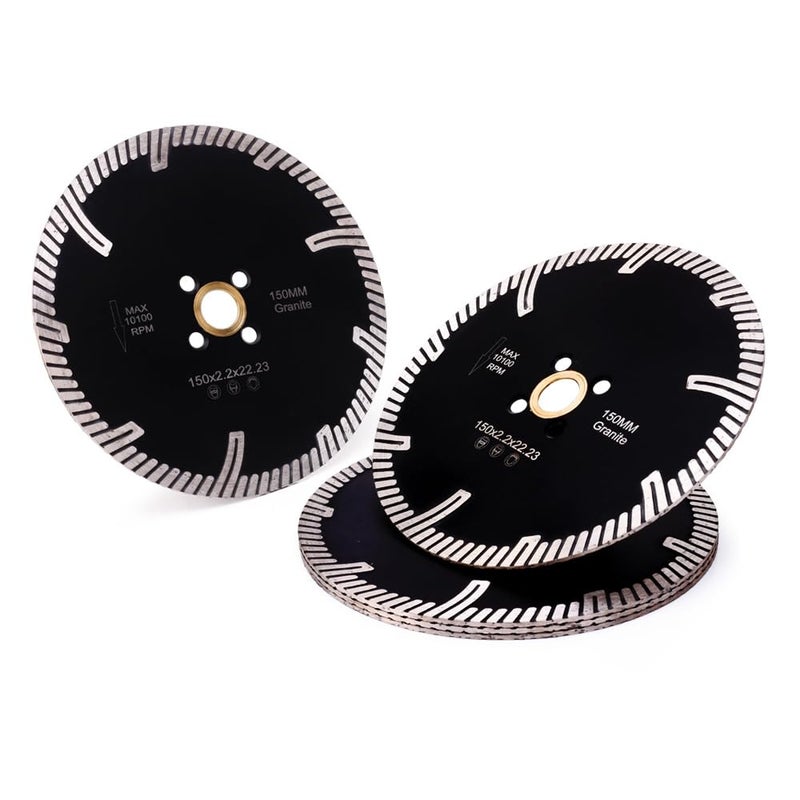 Casaverde 5Pcs/Lot Granite Blade 6" Diamonds Saw Blades for Granite - Image 1