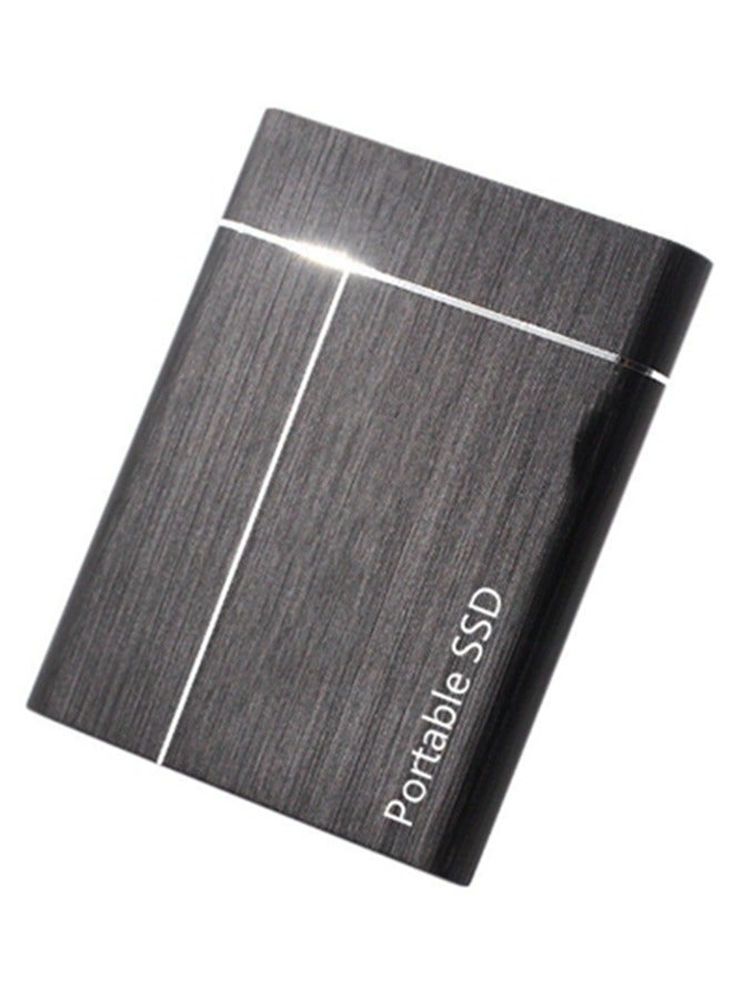 Portable Ssd Mobile Solid State Drive, External Hard Drive Usb3.1 Type C, Mini 2TB Expansion Hard Drive. Suitable for Desktop, ​Notebook, Mac, Ps4, Etc,Black - Image 1