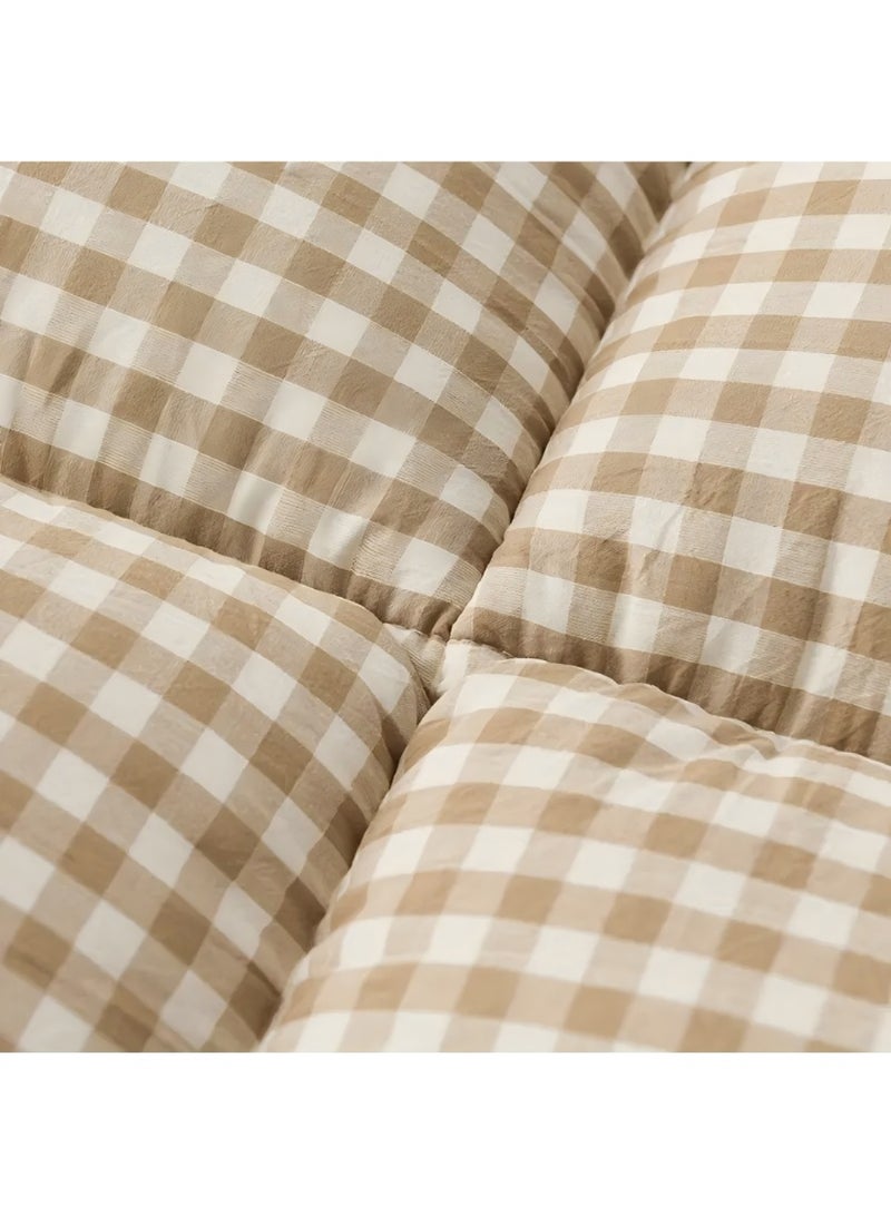 مراتب أرضية، مراتب محمولة قابلة للطي، مراتب تخييم، مراتب غرفة ضيوف، حصائر نوم تاتامي، نماذج مريحة لخريفي وشتوي، مناسبة لغرف النوم، الشقق، المهاجع - مجموعة متنوعة من الألوان، فردية، مزدوجة، كينغ، بحجم قياسي - Image 4