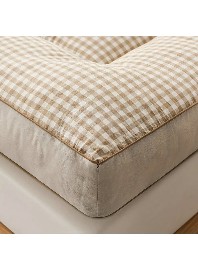 مراتب أرضية، مراتب محمولة قابلة للطي، مراتب تخييم، مراتب غرفة ضيوف، حصائر نوم تاتامي، نماذج مريحة لخريفي وشتوي، مناسبة لغرف النوم، الشقق، المهاجع - مجموعة متنوعة من الألوان، فردية، مزدوجة، كينغ، بحجم قياسي - Image 5