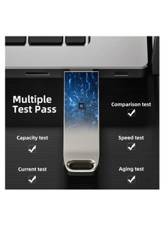 Generic 256GB USB 3.2 Gen 1 Flash Drive, USB A and USB C Dual Drive 2 in 1 Thumb Drive Swivel Design Jump Drive Memory Stick for Android Device/Tablet/Laptop/PC/Phone (Black)  - Image 3