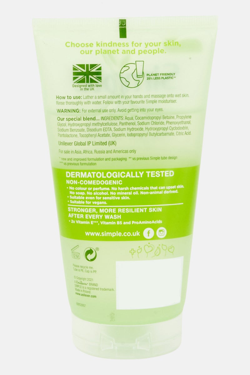 simple Refreshing Facial Wash 150ml - Image 2