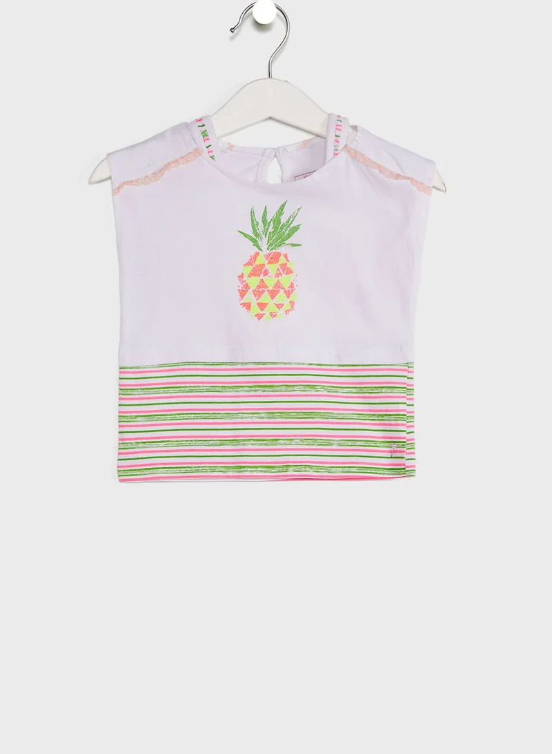Nautinati Off- Conversational Printed Top