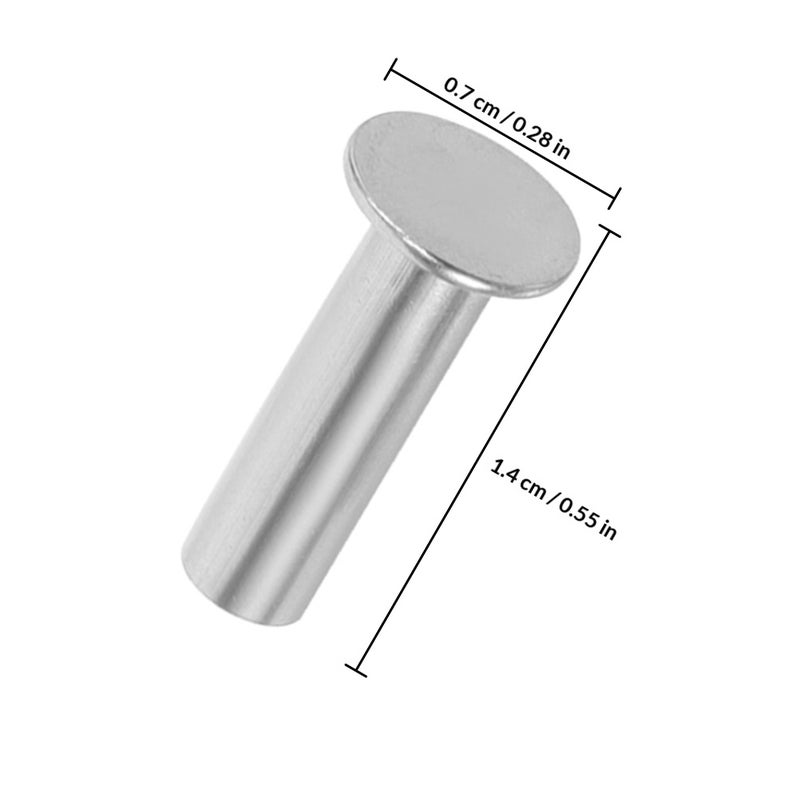 14 Pairs Copper Rivets For Kitchen Handle Fixing Diy Handle Repair Accessories Fastening Rivets For - Image 2