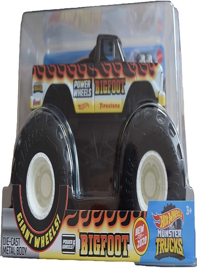 die cast DieCast Hotwheels Monster Trucks Bigfoot [Black], 1:24 Scale - Image 2