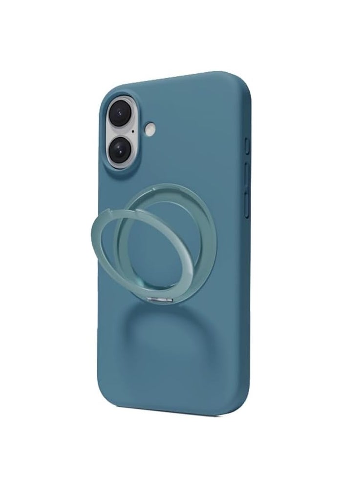 Max & Max iPhone 16 360° Rotating Liquid Silicone Case - Green - Image 1