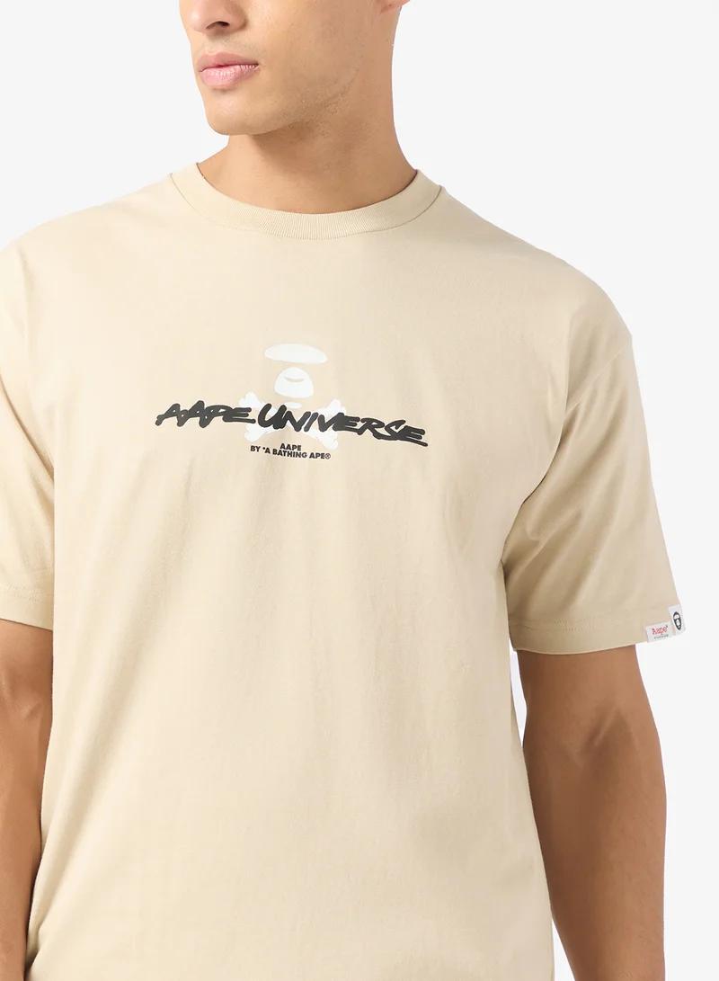 AAPE Moonface graphic tee