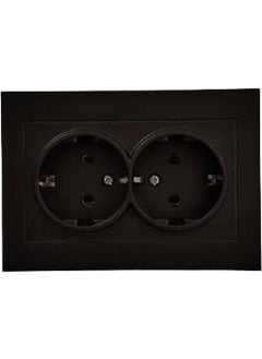 Ovivo Black Double T.Socket 